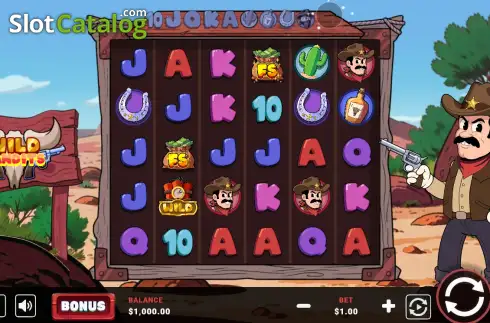Οθόνη2. Wild Bandits (Northstar Gaming) Κουλοχέρης