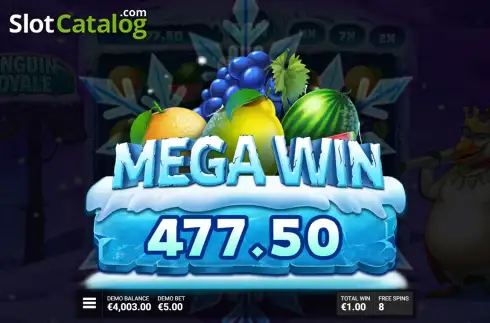 Οθόνη3. Penguin Royale Κουλοχέρης