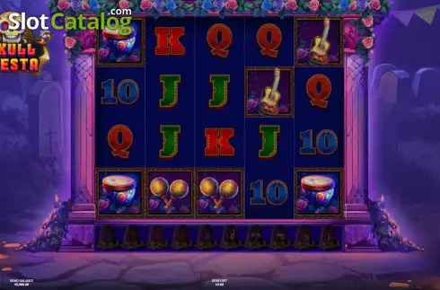 Οθόνη2. Skull Fiesta Κουλοχέρης