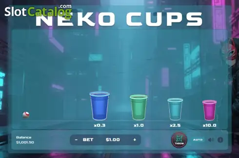 Οθόνη2. NekoCups Κουλοχέρης