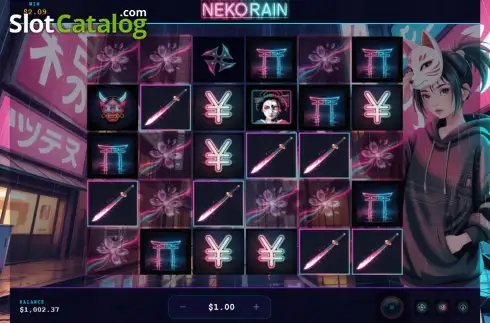 Οθόνη3. Neko Rain Κουλοχέρης