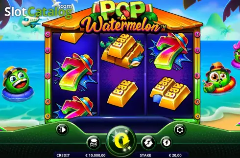 Οθόνη2. Pop-a-Watermelon Κουλοχέρης