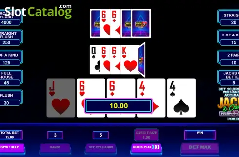 Οθόνη3. Jacks & Crowns Pulse Time Κουλοχέρης