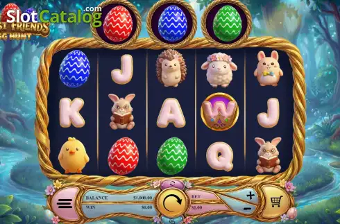 Οθόνη2. Forest Friends: Egg Hunt Κουλοχέρης