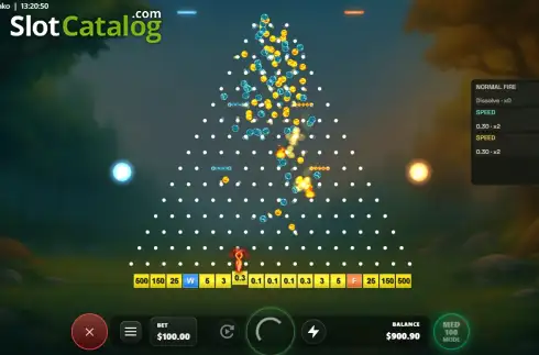Οθόνη3. Elemental Plinko Κουλοχέρης