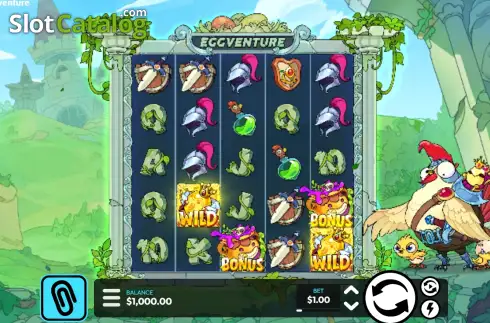 Οθόνη2. Eggventure Κουλοχέρης