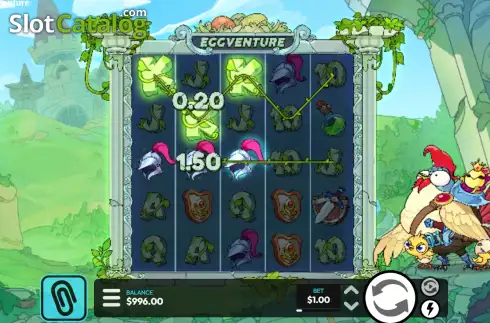 Οθόνη3. Eggventure Κουλοχέρης