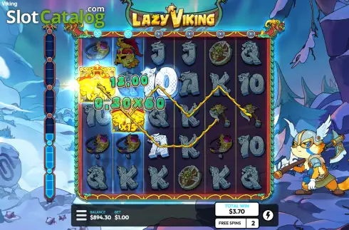 Οθόνη3. Lazy Viking Κουλοχέρης
