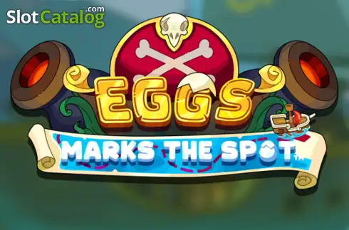 Eggs Marks the Spot Λογότυπο Eggs Marks the Spot Λογότυπο