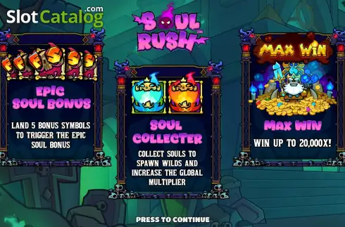 Οθόνη2. Soul Rush Κουλοχέρης