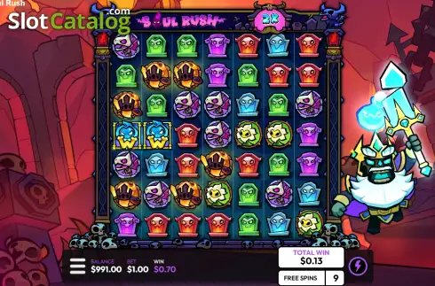 Οθόνη3. Soul Rush Κουλοχέρης