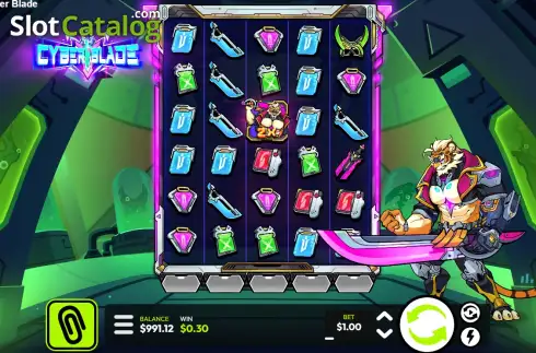 Οθόνη3. Cyber Blade Κουλοχέρης