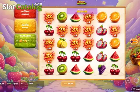 Οθόνη3. Fruit Dreamland Κουλοχέρης