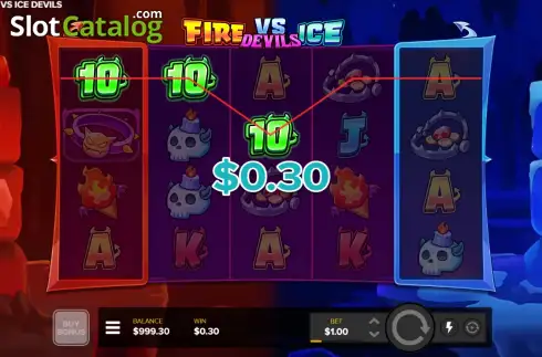 Οθόνη3. Fire vs Ice Devils Κουλοχέρης