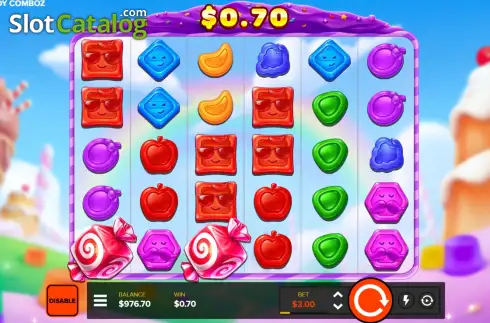 Οθόνη3. Candy Comboz Κουλοχέρης