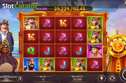 Οθόνη2. Pirate King (Pegasus) Κουλοχέρης