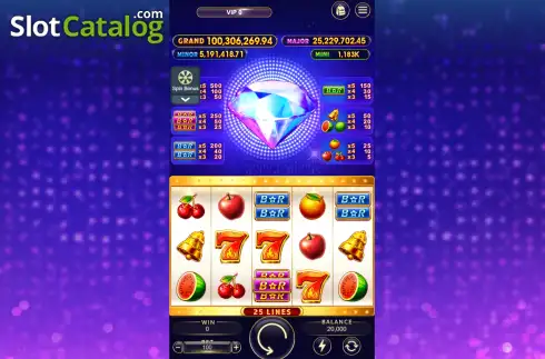 Οθόνη2. Shining Diamond Κουλοχέρης