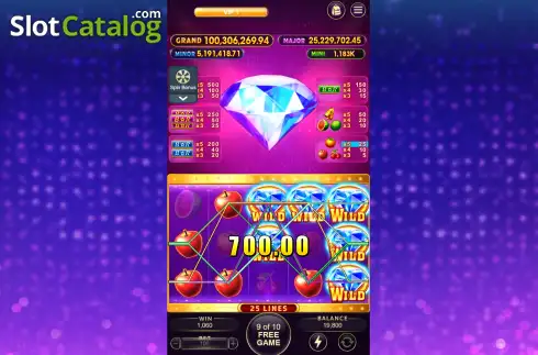 Οθόνη3. Shining Diamond Κουλοχέρης