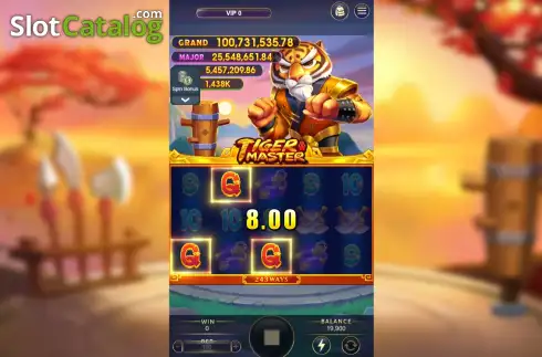 Οθόνη3. Tiger Master Κουλοχέρης