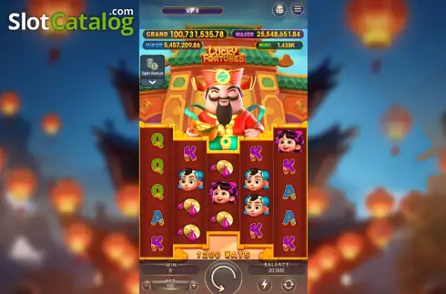 Οθόνη2. Lucky Fortunes (Pegasus) Κουλοχέρης 