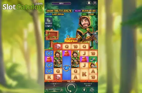 Οθόνη2. Archer Robin Hood (Pegasus) Κουλοχέρης