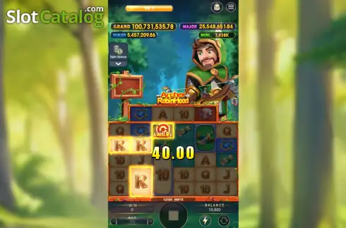 Οθόνη3. Archer Robin Hood (Pegasus) Κουλοχέρης