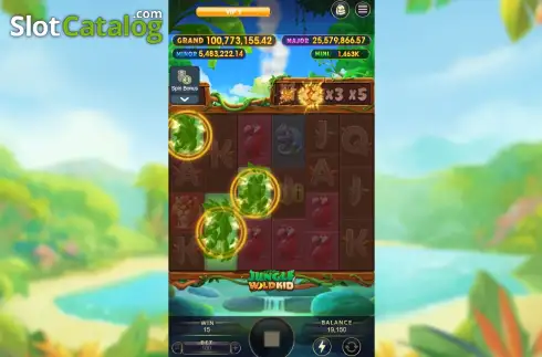 Οθόνη3. Jungle Wild Kid Κουλοχέρης