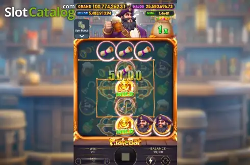 Οθόνη3. Pirate Bar Κουλοχέρης