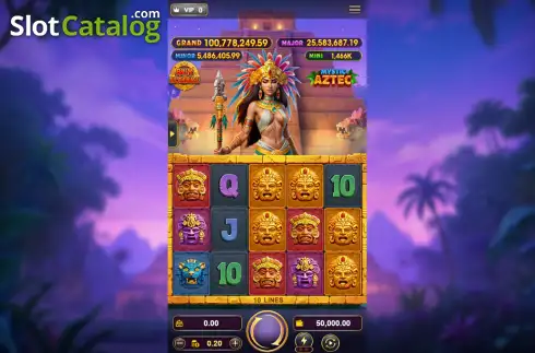 Οθόνη2. Mystic Aztec Κουλοχέρης