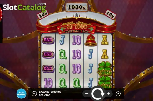 Οθόνη2. JJ 1000: Hold & Win Κουλοχέρης