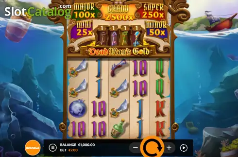 Οθόνη2. Dead Man's Gold: Hold & Win Κουλοχέρης 
