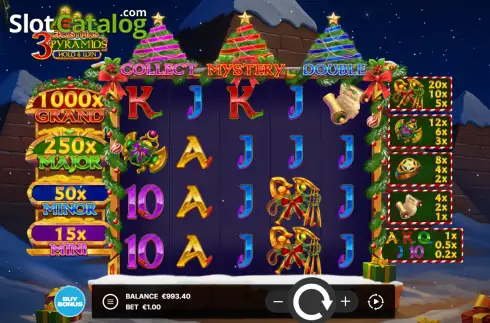 Οθόνη2. 3 Christmas Pyramids: Hold and Win Κουλοχέρης 