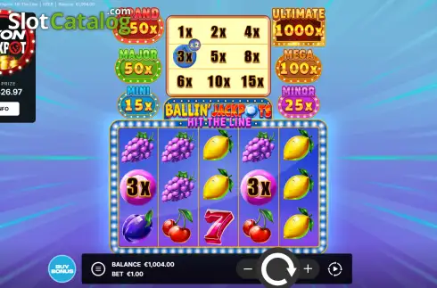 Οθόνη2. Ballin' Jackpots Hit The Line Κουλοχέρης