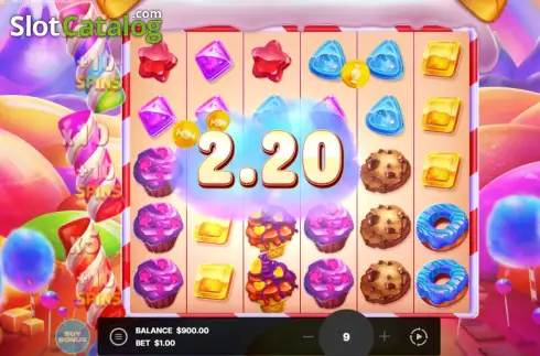 Οθόνη3. Candyland Pop Κουλοχέρης