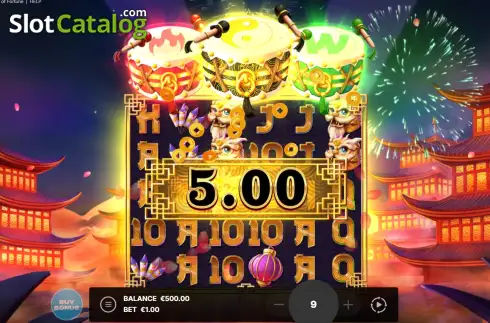 Οθόνη3. 3 Eternal Drums: Rhythm of Fortune Κουλοχέρης