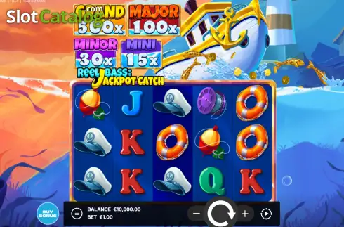 Οθόνη2. Reel Bass: Jackpot Catch Κουλοχέρης 