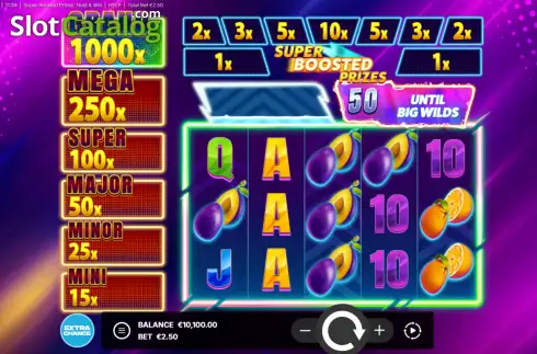 Οθόνη2. Super Boosted Prizes: Hold & Win Κουλοχέρης