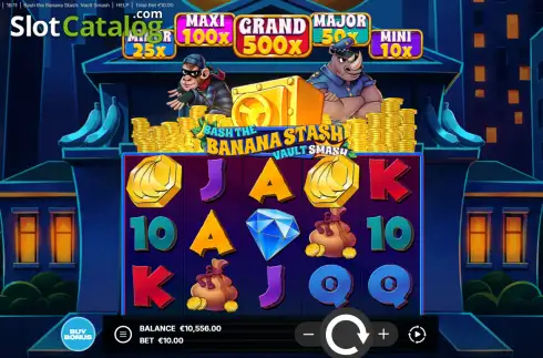 Οθόνη3. Bash the Banana Stash: Vault Smash Κουλοχέρης