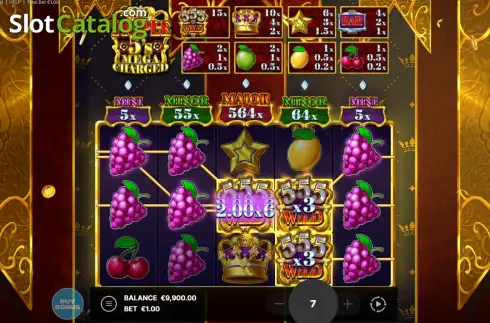 Οθόνη3. Triple 5's Megacharged Κουλοχέρης