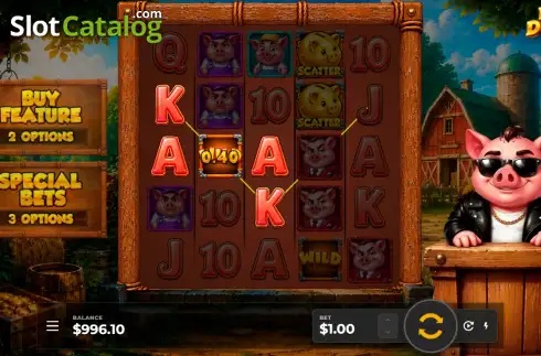 Οθόνη3. Pig Duels Κουλοχέρης 