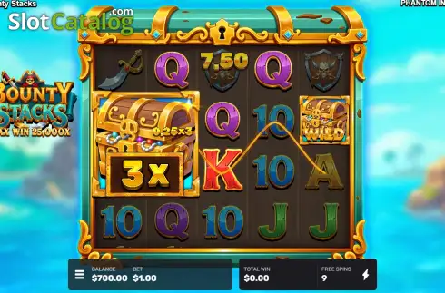 Οθόνη3. Bounty Stacks Κουλοχέρης