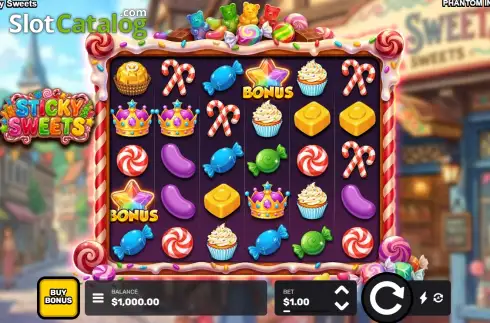 Οθόνη2. Sticky Sweets Κουλοχέρης