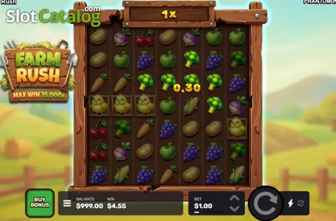 Οθόνη3. Farm Rush Κουλοχέρης 