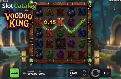 Οθόνη3. Voodoo King Κουλοχέρης 