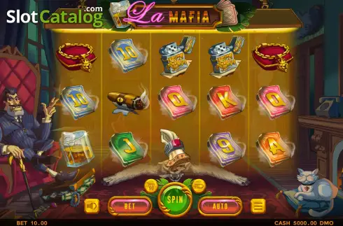 Οθόνη2. La Mafia (Pixmove Games) Κουλοχέρης