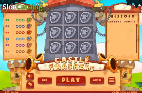 Οθόνη2. Castle Smashers Κουλοχέρης