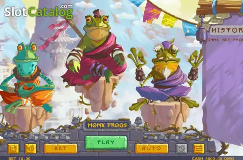 Οθόνη2. Monk Frogs Κουλοχέρης