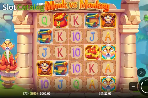 Οθόνη2. Monk vs Monkey Κουλοχέρης