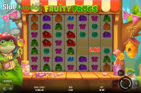 Οθόνη3. Fruity Frogs Κουλοχέρης 