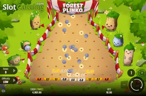 Οθόνη3. Forest Plinko Κουλοχέρης